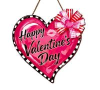 Classiche placche in legno a forma cuore da 30 cm che offrono due opzioni colore per esprimere amori personalizzati in varie ambientazioni Targhe in legno