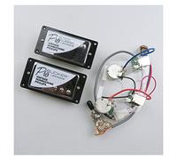 Classici Magneti Humbucker Alnicoque Pickup Per Chitarra Con Set Di Cablaggi Push Pull Accessori di Ricambio per Chitarra (Color : 03)