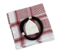 Classici stili arabi da uomo Shemagh Hairband tradizionale arabo copricapo per l'uso quotidiano e eventi speciali celebrazione culturale accessori da uomo