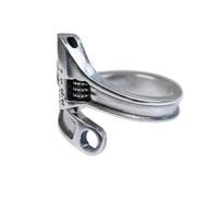 Classico Anello Anelli Gioielli Donna Uomo Chiave Aperta Anello Strumento Di Riparazione Chiave Anello Regolabile Uomo Punk Biker Rock