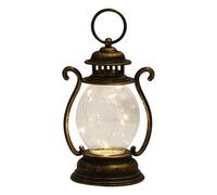 Classico Apparecchio Per Cabina - Lampada A Sospensione Antica, Mini Decorazione Retrò, Accento Natalizio Tradizionale, Lampada A Incandescenza Alimentata A Batteria, Espositore Rustico Per Interni |