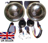 Classico Auto 7 " Bombata Lucas H4 Halogen Headlight Headlamp Conversion + Bulbi