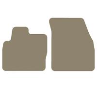 Classico Beige Scuro Tappeti ANTERIORI per Land Rover Range Rover Evoque Cabrio