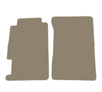 Classico Beige Scuro Tappetini ANTERIORI per Honda Prelude III 1988-1991
