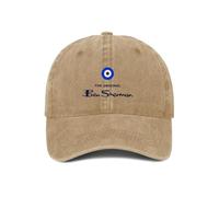 Classico Ben-Sherman Casual Berretto da Baseball Regolabile Cappelli Snapback per Le Donne Uomo Cappello Crema Solare Rosso