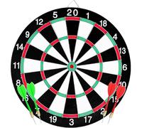 Classico Bersaglio,Set di Freccett Gioco Tirassegno Anello Numerico,Bersaglio Freccette,Bersagli per Freccett con 4 Freccette Professionali,Adatto Attività All'aria Aperta Adulti