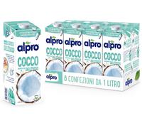 CLASSICO, Bevanda Al COCCO, 100% Vegetale Con Vitamine B2, B12 E D (8 Confezioni