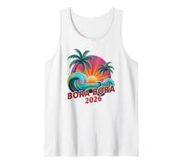 Classico Bora Bora 2026 BFF Vacanza Nuotare Vacay Corrispondenza Mamma Canotta
