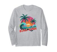 Classico Bora Bora BFF Vacanza Nuotare Vacay Corrispondenza Mamma Maglia a Manica