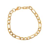 Classico Bracciale Catena Figaro in Acciaio Inossidabile da Uomo e Gioielli da Donna Convenient Handled