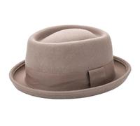 Classico cappello Fedoras per feste a tema palcoscenico spettacolo cappello copricapo festa gentiluomo carnevale puntelli accessori occasione formale