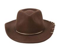 Classico cappello Fedoras per mascherate Dress Up Gentleman Hat Con Roll Brims Adulto Carnevale Festa Cowboy Foto Copricapo Stage Spettacoli Per Adulti Unisex