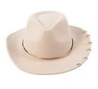 Classico cappello Fedoras per mascherate Dress Up Gentleman Hat Con Roll Brims Adulto Carnevale Festa Cowboy Foto Copricapo Stage Spettacoli Per Adulti Unisex