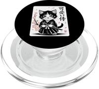 Classico Carino Kawaii Baby Samurai Cat - Carino giapponese Sakura PopSockets PopGrip per MagSafe