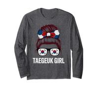 Classico Coreano Ragazza Corea del Sud Spirito Favorite Cheer Root Maglia a Manica
