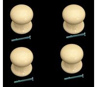 Classico Cream porcelain Ceramic one piece Credenza Armadio door knobs