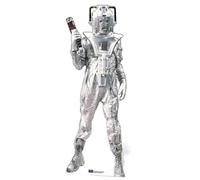 Classico Cyberman Grandezza Naturale Cartone Ritaglio Piedistallo BBC Doctor