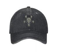 Classico Ghost Band Ultimo Modello Adulti Demin Trucker Cappello Cappelli Leggeri Donne Berretto da Baseball per Gli Uomini Essenziale per L'Estate