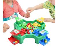Classico gioco da tavolo: giocattolo da battaglia con rana affamata da tavolo portatile, giochi educativi per bambini con riflessi rapidi, di apprendimento delle abilità di reazione | Intensa at