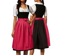 Classico grembiule tradizionale da donna midi senza tempo per feste bavaresi e feste popolari, adatto a tutti i Dirndl, N. 031, M