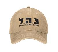 Classico IDF Forze di Difesa Israeliane Esercito Israeliano Ebraico Tzahal Gear Cappelli da Baseball Distressed Lavato Cappelli cap Vintage Outdoor Regalo Sun cap