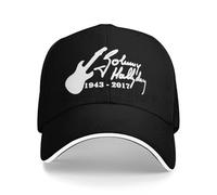 Classico Johnny Hallyday Stampa Berretto da Baseball French Rock Legend Cappello da Secchio Unisex Cappello da Sole Snapback Regolabile Uomo Sandwich cap