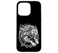 Classico lupo celtico mitologia norrena lupo nordico pagano vichingo Custodia per iPhone 15 Pro Max