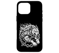 Classico lupo celtico mitologia norrena lupo nordico pagano vichingo Custodia per iPhone 16 Pro Max