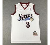 Classico Maglia da basket-76ers#3 Allen Iverson Cucita