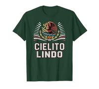 Classico Messico Cheer Slogan Country Pride Party Competition Maglietta