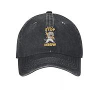 Classico Non Fermare Il Canto, Rock Band, Cartoon Demin cap Traspirante Cappello Estivo Berretto da Baseball Uomo Essenziale per L'Estate