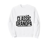 Classico Nonno con Fumatori Pipa Vintage Felpa