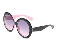 Classico Occhiali da Sole Occhiali da Sole Rotondi con Montatura Grande Donna Uomo Occhiali da Vista Street Beat Shopp