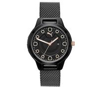 Classico orologio analogico al quarzo Puma Reset P1010 da donna nero