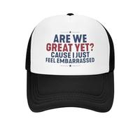 Classico Personalizzato Siamo Ancora Fantastici perché Mi Sento Solo imbarazzato Berretto da Baseball Cappello da Camionista Regolabile Protezione Solare Cappelli Snapback