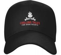 Classico Sport All'aria Aperta Unisex Puro Cotone Spooky Tales Logo Berretto Da Baseball Per Le Notti Oscure Cappello Di Natale Cappello Da Golf Cappello Da Trekking Snap Back Regali Da Uomo