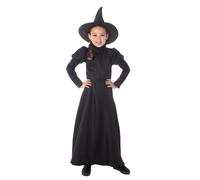 Classico Strega Costume Ragazze Wicked Vestito Giornata Mondiale Del Libro Età 3