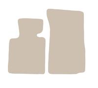 Classico Tappetini BEIGE SCURO per BMW Z4 E85, E86 2002-2009 anteriori