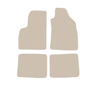 Classico Tappetini BEIGE SCURO per Fiat Panda II 2003-2012