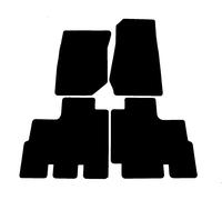 Classico Tappetini NERO per Jeep Wrangler III JK 2007-2018