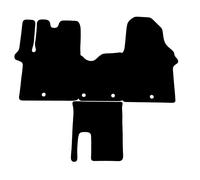 Classico Tappetini NERO per Opel Vivaro B 2014-... ver. 1+1 anteriori