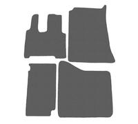 Classico Tappetini, Tappeti GRAFITE per Mercedes Actros MP4 Single Cab con frigo