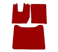 Classico Tappetini, Tappeti ROSSO per Iveco S-Way 2020-... davanti + centro