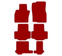Classico Tappetini, Tappeti ROSSO per Mazda CX-80 2024-... 7per