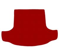Classico Tappeto bagagliaio ROSSO per Trabant 500