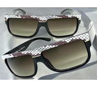 Classico Vintage Retrò Hip Hop Rapper Mezzano Stile Sole Nero Serpente Cornice