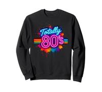 Classico Vintage Totally 80s Retro Fun 80's Party Throwback Felpa
