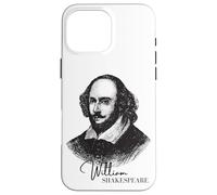 Classico William Shakespeare Ritratto Letterario Fan insegnanti Custodia per iPhone 16 Pro Max