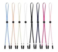 Classicseali 8 clip per cappello, regolabili, per vento, clip per cappello, clip per cappello, clip anti-vento, con stopper e clip per corsa, attività all'aperto, golf, campeggio, escursioni, barca