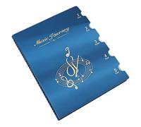 Classifica professionale Music Stand Storage Binder con protezioni opache e resistente cartella di file non riflettente proprietario del foglio